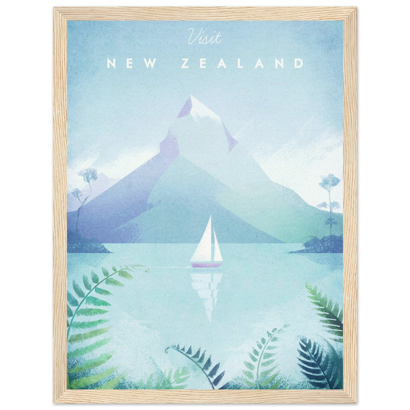 Poster: New Zealand Travel Poster