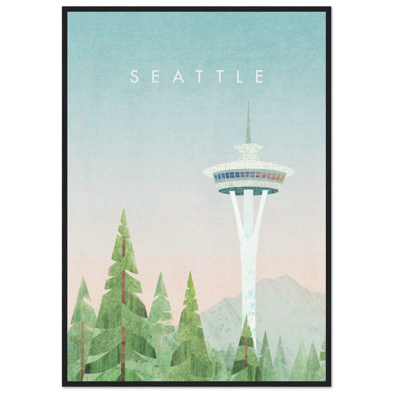 Poster: Seattle Travel Poster