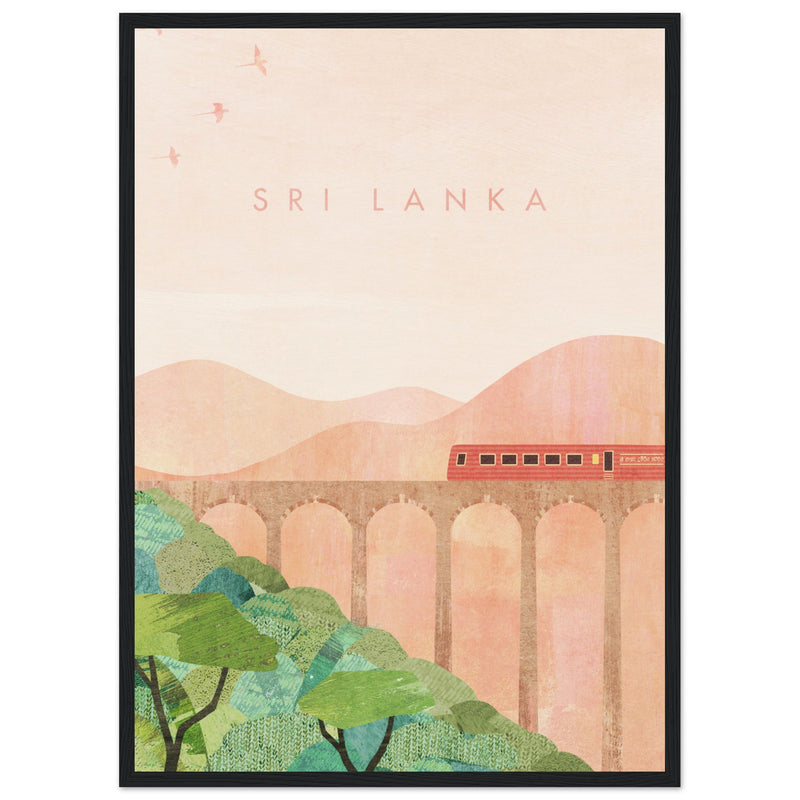 Poster: Sri Lanka Travel Poster