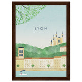 Poster: Lyon Travel Poster