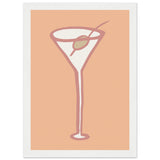 Poster: Olive In Glass Peach Fuzz Poster