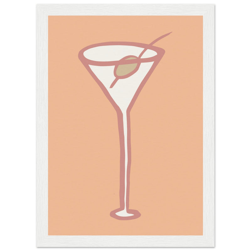 Poster: Olive In Glass Peach Fuzz Poster