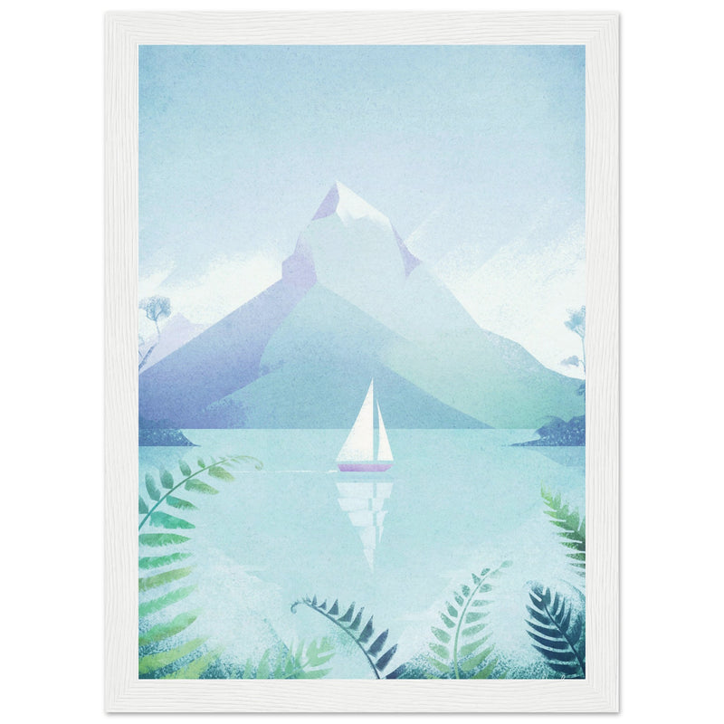 Poster: Mountain lake II