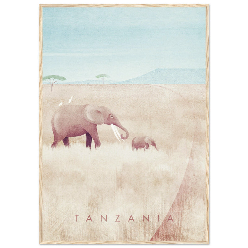 Poster: Tanzania Travel Poster