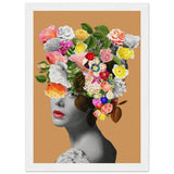 Poster: Floral portrait