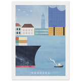 Poster: Hamburg Travel Poster