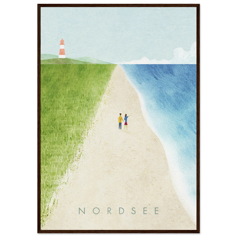 Poster: Nordsee Travel Poster