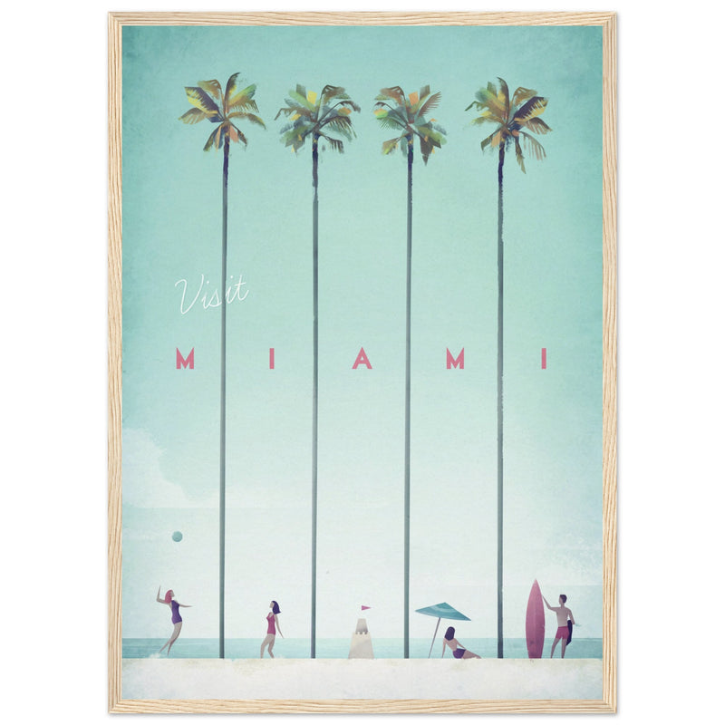 Poster: Miami Travel Poster