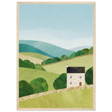 Poster: English landscape