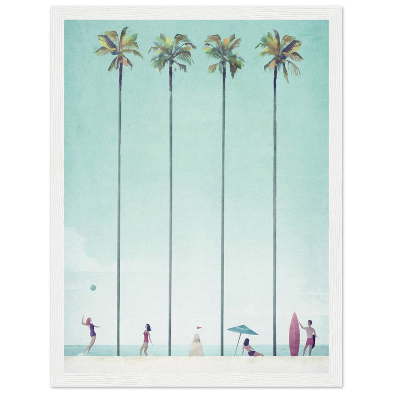 Poster: Palm Tree Beach