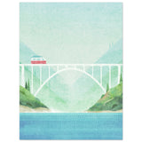 Poster: Surf Van, Bixby Bridge