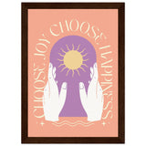 Poster: Choose Joy Choose Happiness