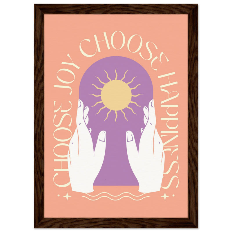 Poster: Choose Joy Choose Happiness