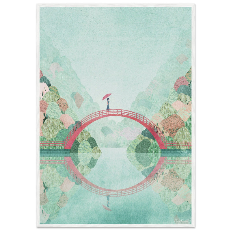 Poster: Girl on a bridge