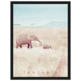 Poster: Tanzania Travel Poster