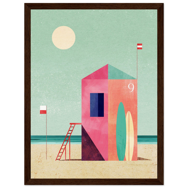 Poster: Surf Hut