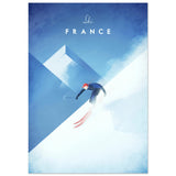 Poster: Ski France Travel Poster