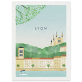 Poster: Lyon Travel Poster