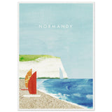 Poster: Normandy Travel Poster