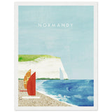 Poster: Normandy Travel Poster