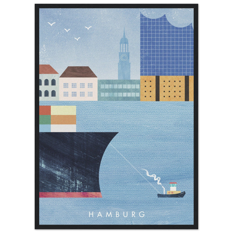 Poster: Hamburg Travel Poster