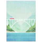 Poster: Surf Van, Bixby Bridge