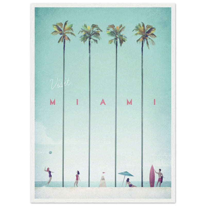 Poster: Miami Travel Poster