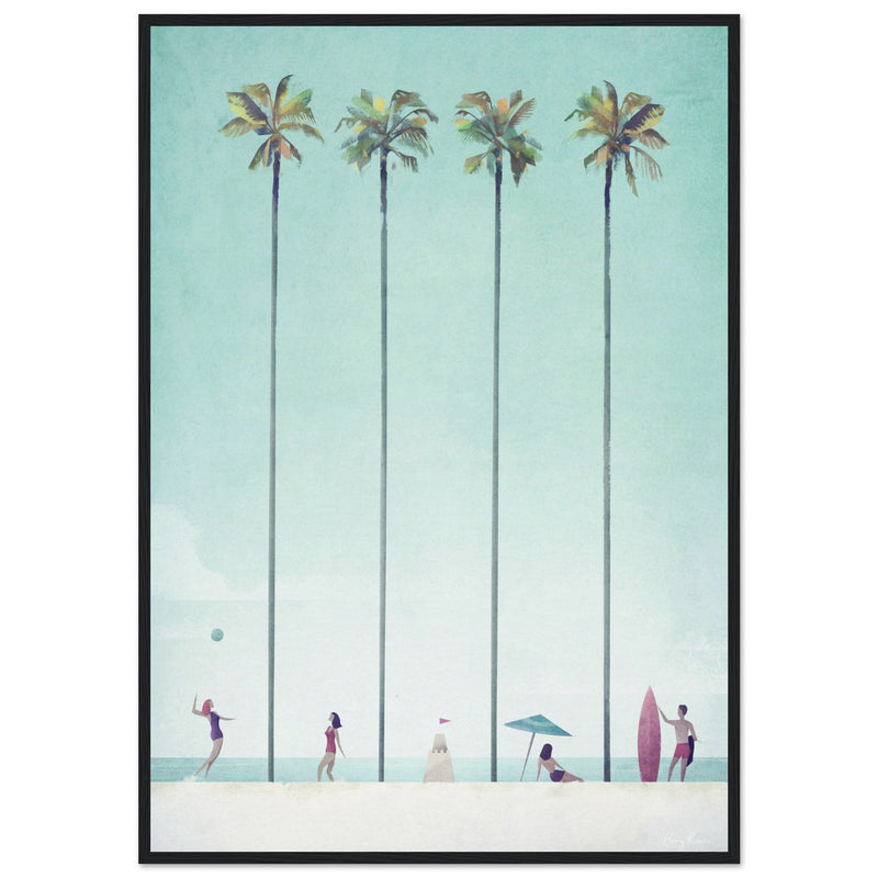 Poster: Palm Tree Beach