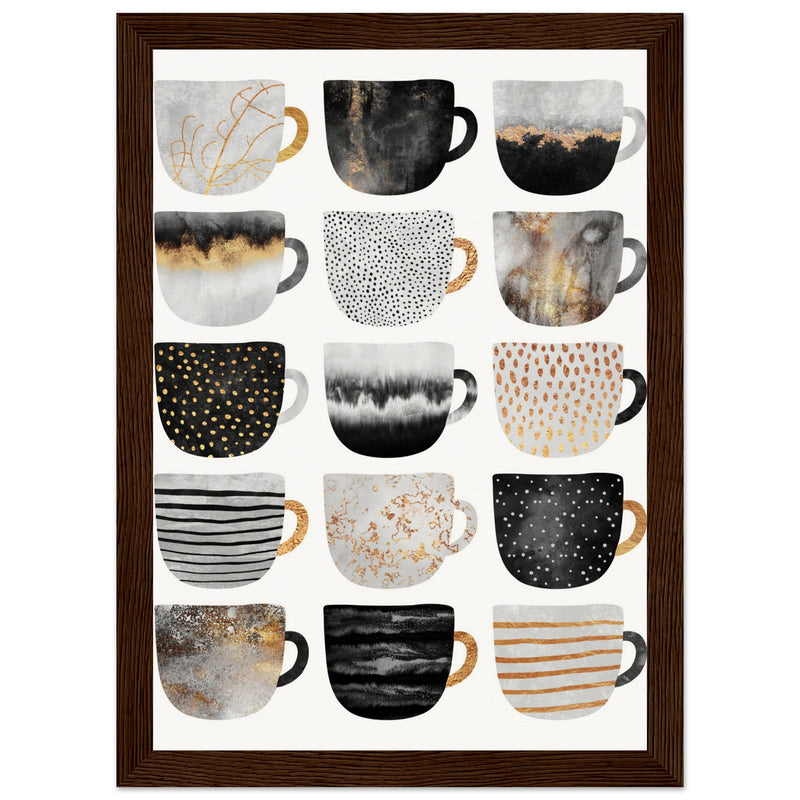 Poster: Pretty Coffee Cups