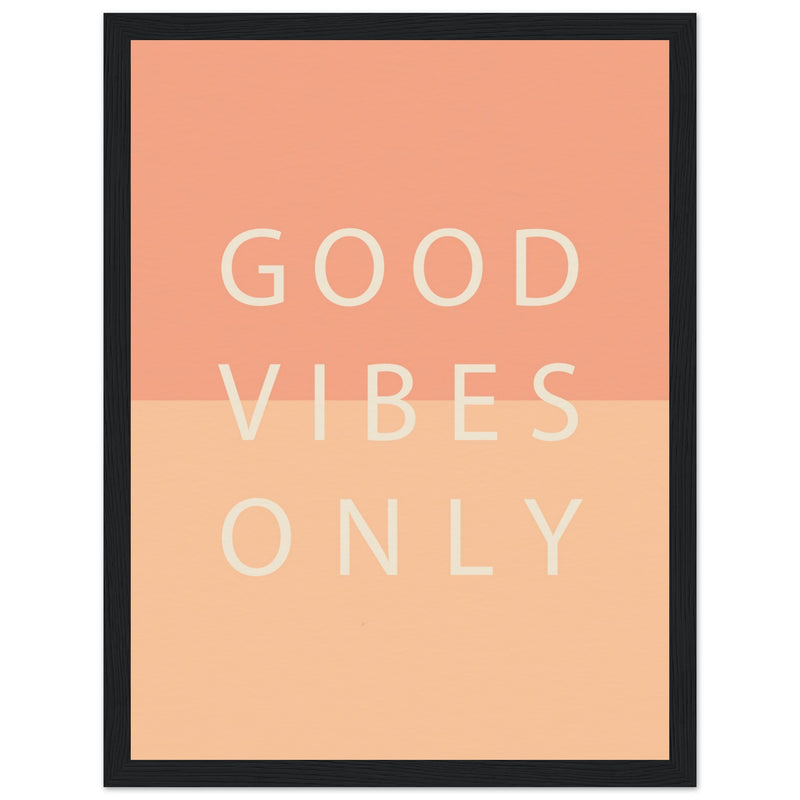 Poster: Good Vibes Only