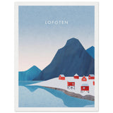 Poster: Lofoten Travel Poster