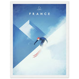 Poster: Ski France Travel Poster