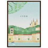 Poster: Lyon Travel Poster