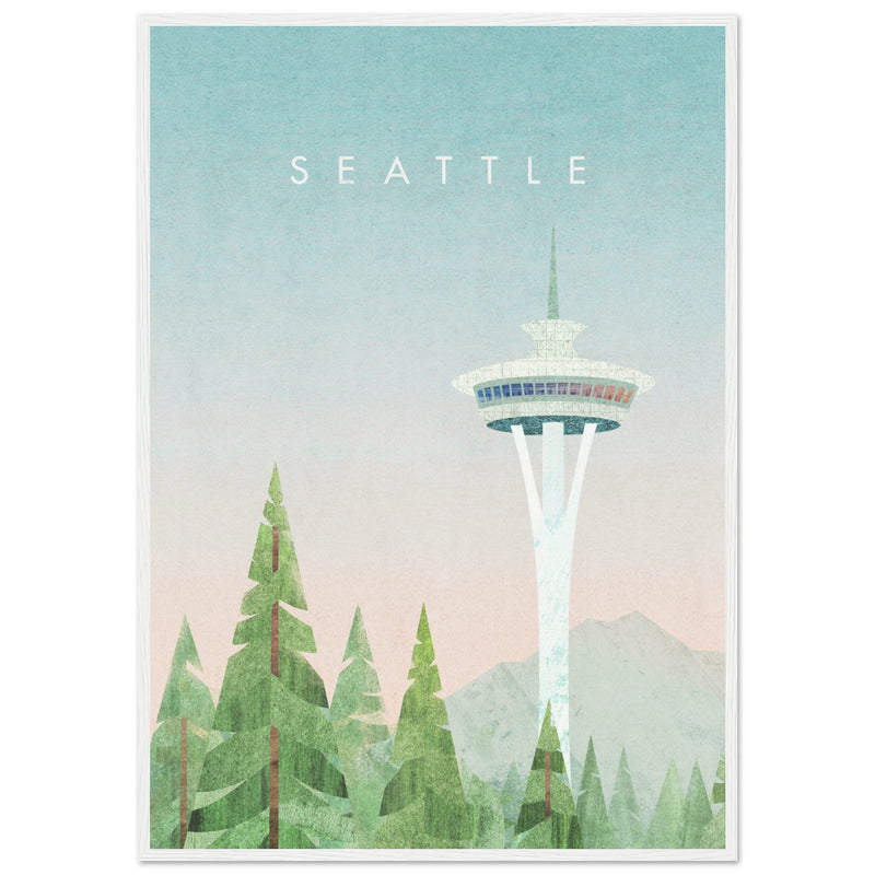 Poster: Seattle Travel Poster