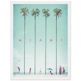 Poster: Miami Travel Poster