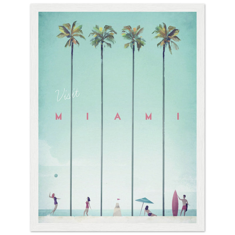 Poster: Miami Travel Poster