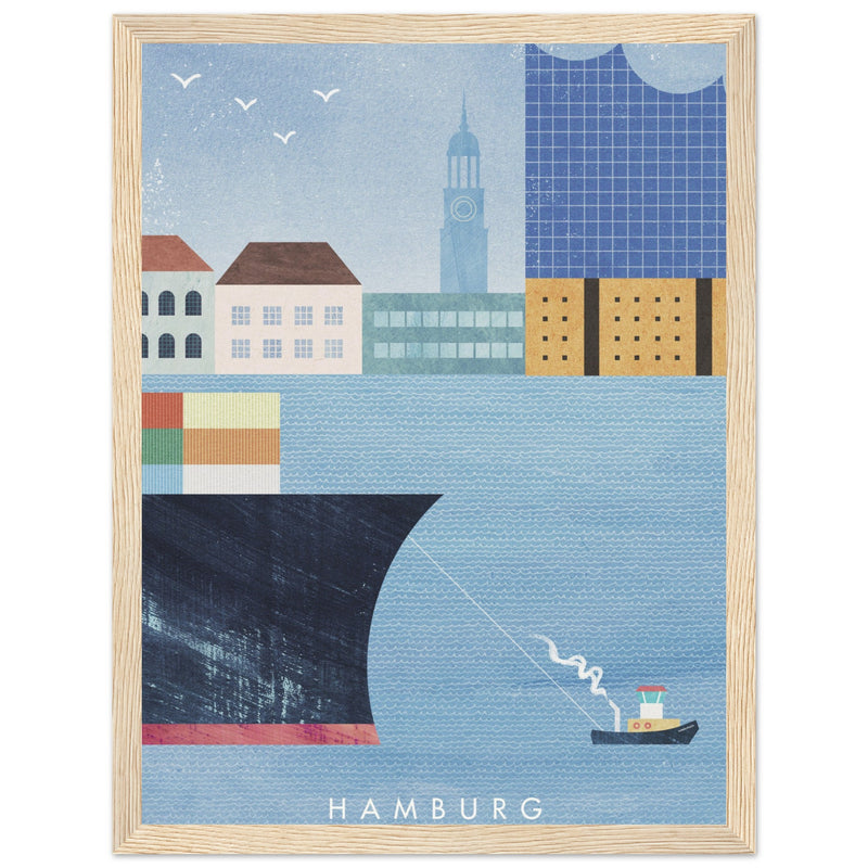 Poster: Hamburg Travel Poster