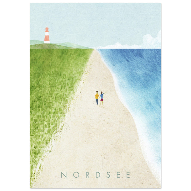 Poster: Nordsee Travel Poster