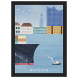 Poster: Hamburg Travel Poster