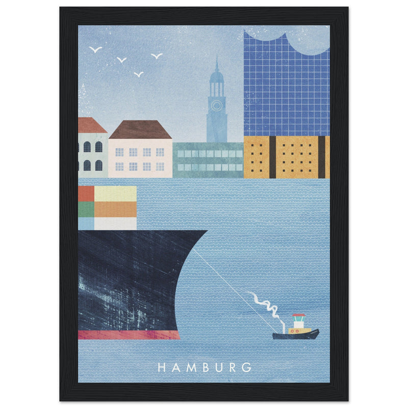 Poster: Hamburg Travel Poster