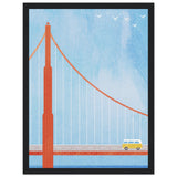 Poster: San Francisco, Golden Gate Bridge