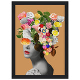 Poster: Floral portrait