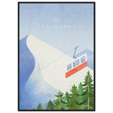 Poster: Les Alpes Travel Poster