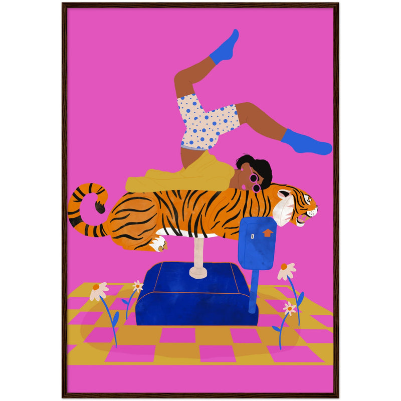 Poster: Put a tiger in your heart