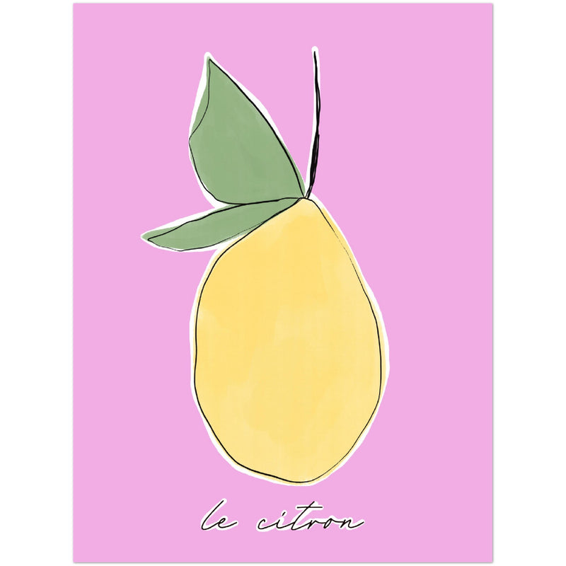 Poster: Le Citron