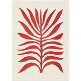 Poster: Red Branch / Lino Print