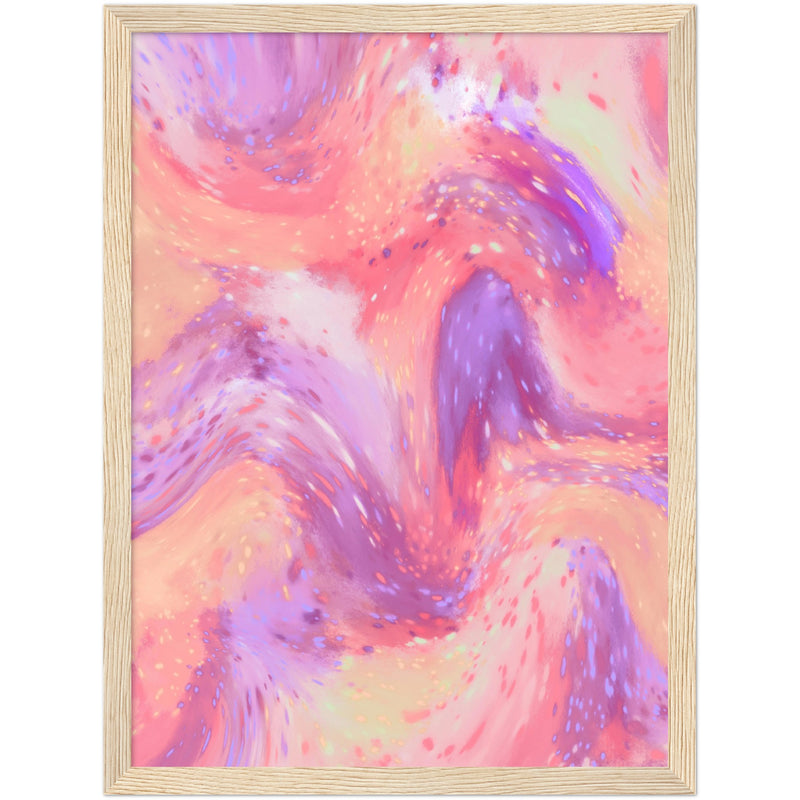 Poster: Pastel Space Pattern