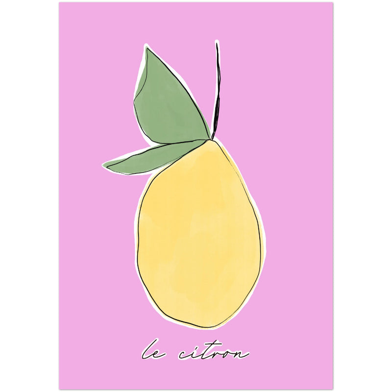 Poster: Le Citron