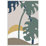 Poster: Monstera Cut Out 02