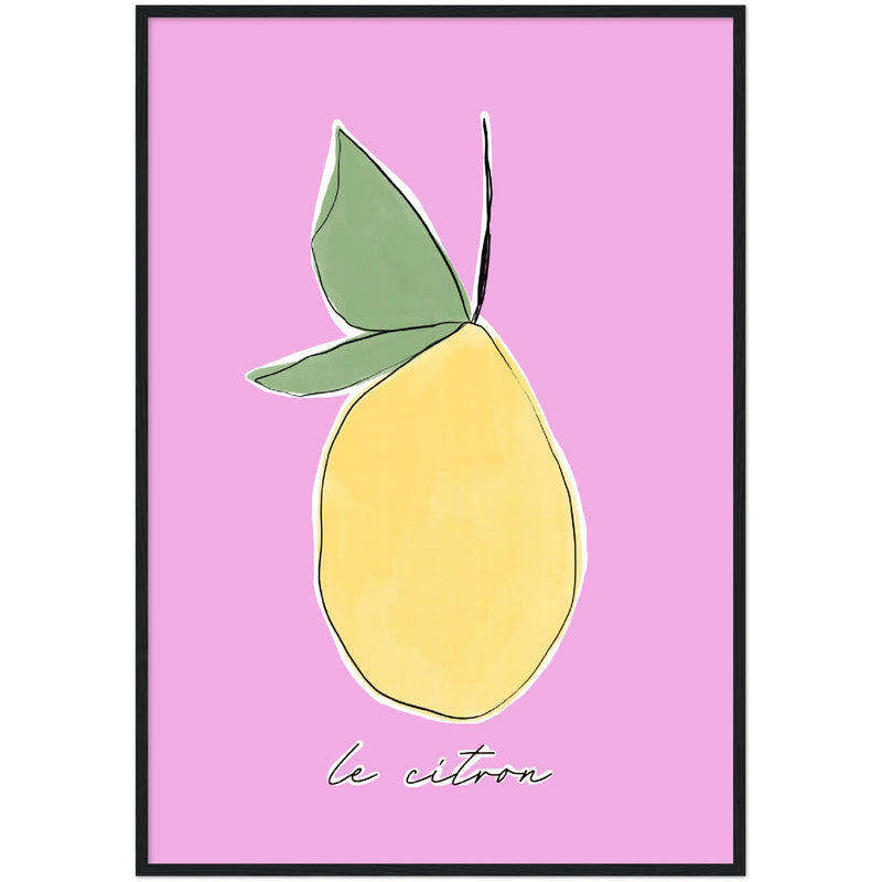 Poster: Le Citron